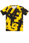 balenciaga logo print double back shirt item